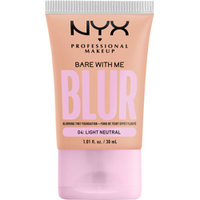 Bare With Me Blur Tint Foundation, 30ml, 04 Light Neutral -, NYX Professional Makeup