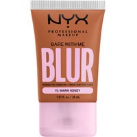 Bare With Me Blur Tint Foundation, 30ml, 15 Warm Honey, NYX Professional Makeup
