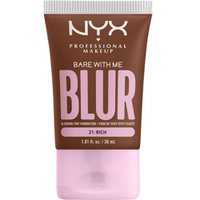 Bare With Me Blur Tint Foundation, 30ml, 21 Rich, NYX Professional Makeup