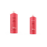 Invigo Color Brilliance Conditioner Fine/Normal 1000ml + Shampoo Fine/Normal 1000ml, Wella Professionals