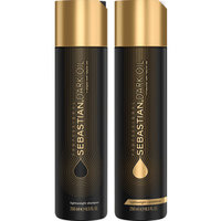 Dark Oil Lightweight Shampoo 250ml + Conditioner 250ml, Sebastian