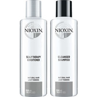 System 1 Scalp Revitaliser 300ml + Cleanser 300ml, Nioxin