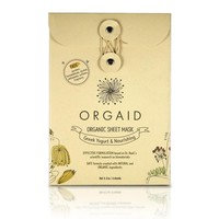 Orgaid Nourishing sheet mask 4 pack