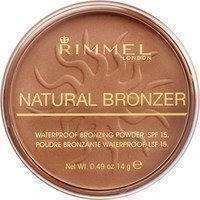 Rimmel London Natural Bronzer Waterproof Bronzing Powder SPF15 (14g) 022 Sun Bronze, Rimmel London