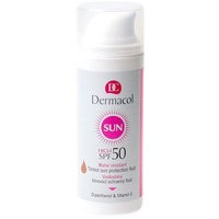 Dermacol Sun WR Tinted Sun Protection Fluid (50mL) Waterproof Toning Protective Fluid, Dermacol