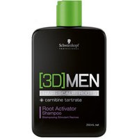 Schwarzkopf Professional 3D Men Root Activator Shampoo (250mL), Schwarzkopf Professional