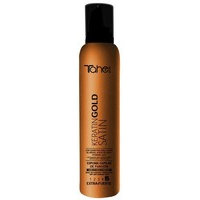 Tahe Botanic Acabado Keratin Gold Satin Fixing Mousse Extrastrong (300mL), Tahe