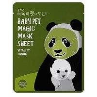 Holika Holika Kasvonaamio Baby Pet Magic Mask Sheet (22mL) Panda, Holika Holika