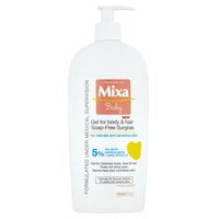 Mixa Baby Soapfree 2in1 Mild Shampoo And Cleansing Gel For Hair And Body (400mL), Mixa