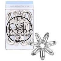 Invisibobble Nano Hair Ring (x3) Crystal Clear, Invisibobble