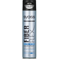 Syoss Styl. Hairspray Fiber Flex Flexible Volume (300mL), Syoss