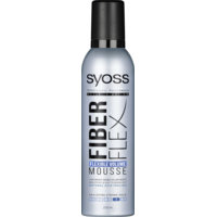 Syoss Styl. Hair Mousse Fiber Flex Flexible Volume (250mL), Syoss
