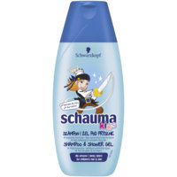 Schauma Children Shampoo/Shower Gel (250mL), Schauma