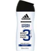 Adidas 3in1 Hydra Sport Shower Gel (250mL), Adidas