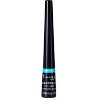 Rimmel London Exaggerate Waterproof Liquid Eye Liner (2,5mL) 003 Black, Rimmel London