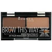 Rimmel London Brow This Way Eyebrow Sculpting Kit (1,41g), Rimmel London