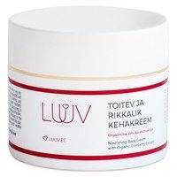 Luuv Nourishing and Moisturizing Body Cream with Organic Cranberry Extract (200mL), Luuv