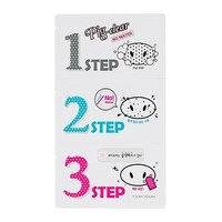 Holika Holika Vedetön Huokosten Puhdistussetti Pig Clear Blackhead 3-Step Kit (No Water), Holika Holika