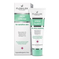 Floslek Hypoallergenic Rich Cream For Sensitive Skin (50mL), Floslek