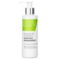 Luuv Moisturizing Body Cream with Green Tea and Aloe Vera (200mL), Luuv