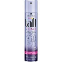 Taft Hairspray 7 Days Anti-frizz (250mL), Taft