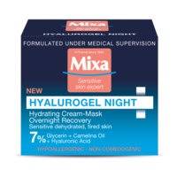 Mixa Hyalurogel Night Hydrating Cream-Mask, Mixa