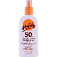 Malibu Lotion Spray SPF50 (200mL) Waterproof, Malibu