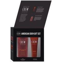 American Crew Firm Hold Gel (250mL) + Daily Moisturizing Shampoo (250mL) Gift Box, American Crew
