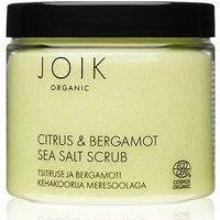 Joik Organic Citrus & Bergamot Sea Salt Scrub (240g), Joik