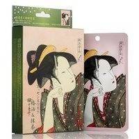 Mitomo Camellia Flower & Matcha Mask Box (10pcs), Mitomo