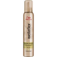 Wella Wellaflex Brilliant Colours Strong Hold Mousse (200mL), Wella