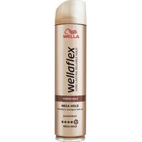 Wella Wellaflex Mega Strong Hold 5+ Hairspray (250mL), Wella