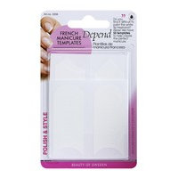 Depend PT French Manicure Templates (28pcs), Depend