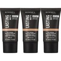 Rimmel London Lasting Matte Foundation (30mL), Rimmel London