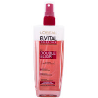 L'Oreal Paris Elvital Color-Vive Double Elixir Bi-Phase Spray Conditioner for Colored or Highlighed Hair (200mL), L'..