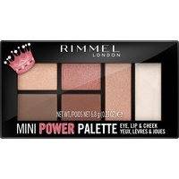 Rimmel London Mini Power Palette Lip, Cheek & Eye (6,8g) 003 Queen, Rimmel London