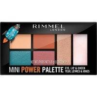 Rimmel London Mini Power Palette Lip, Cheek & Eye (6,8g) 004 Pioneer, Rimmel London