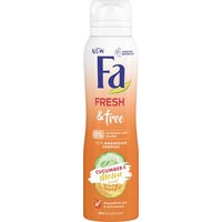 Fa Deodorant Fresh & Free Cucumber & Melon (150mL), Fa