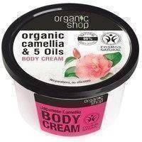 Organic Shop Body Cream Japanese Camellia Cosmos Natural BDIH (250mL), Organic Shop