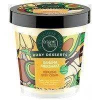 Organic Shop Body Desserts Repairing Body Cream Banana Milkshake (450mL), Organic Shop