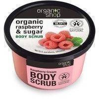 Organic Shop Raspberry Cream Body Scrub (250mL), Organic Shop