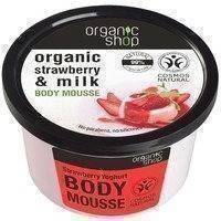 Organic Shop Stawberry&milk Body Cream (250mL), Organic Shop