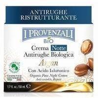 I Provenzali Argan Organic Anti-wrinkle Night Face Cream (50mL), I Provenzali