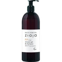 Ziaja Baltic Home Spa Shower Gel & Shampoo 3in1 Face, Body, Hair (500mL), Ziaja