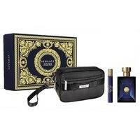 Versace Pour Homme Dylan Blue EDT (100mL) + EDT (10mL) + Cosmetic Bag, Versace