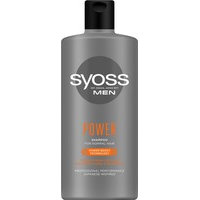 Syoss Shampoo Men Power&Strenght (440mL), Syoss