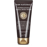 Recipe for Men Raw Naturals 3 In 1 Supernatural Hair & Body Wash (200mL), Recipe for Men