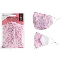 IDC Protective Mask With Cotton Nose Clip Pink Dots, IDC