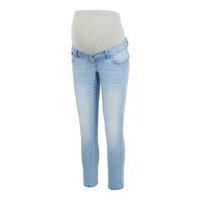 Cropped slim fit maternity jeans, Mama.licious