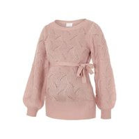 Knitted volume sleeve maternity pullover, Mama.licious